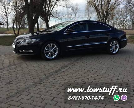 VW Passat CC 2WD 1.8 TSI, 2.0 TDI, 2.0 TSI пружины Vogtland 956074 с занижением -30мм