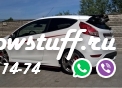 Задний боковой сплиттер FORD FIESTA MK7 ST / STLINE / ZETEC S рестайлинг