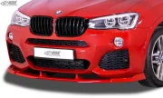 BMW X3 F25 M-пакет 2014-2017 накладка спойлер переднего бампера VARIO-X RDX RDFAVX30934