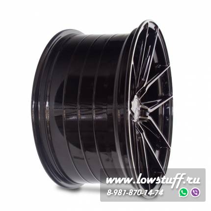 Диск Flow Formed Riviera RF107 R20 10J 5x120 ET35 ЦО72,6 Black Polished Dark Tint
