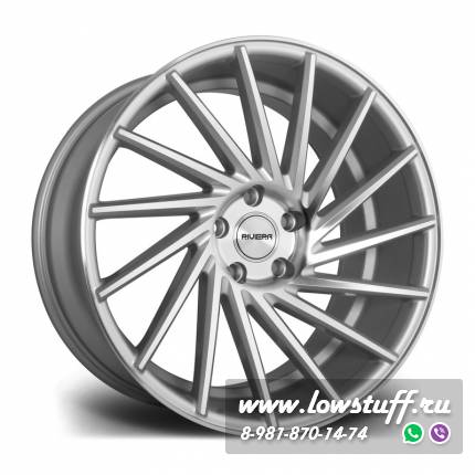 Диск литой Riviera RV135 R19 8.5LJ 5X120 ET33 ЦО72,6 SILVER POLISHED