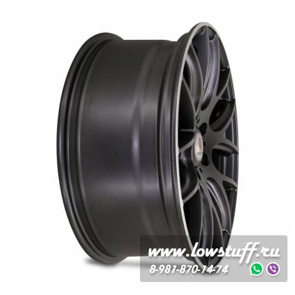 Колесный диск Stuttgart ST3 R20 8,5J 5X120 ET35 ЦО72,6 GLOSS BLACK POLISHED LIP