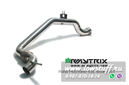 Downpipe Armytrix FORD MUSTANG ECOBOOST 2.3 MK6 2015-