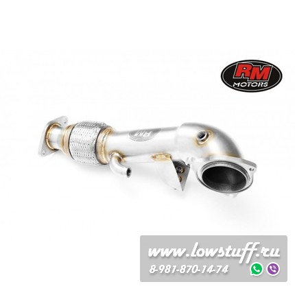 Downpipe FORD FIESTA ST180 1.6 MKVII 2013- 76/57 mm182 ps RM Motors 312101