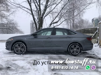 VW Jetta 7 1.4 TSI, 1.6, 1.6 TDI, 2.0 TDI комплект пружин Eibach Pro-Kit E10-79-010-04-22 с занижением -30-40мм/-30мм