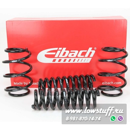 Комплект пружин Eibach Pro-Kit E7208-140 с занижением -30мм/-30мм для PORSCHE 911 Convertible (993)