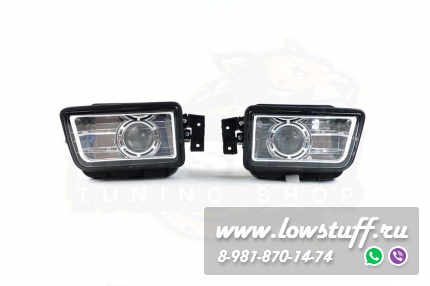 BMW E34 Противотуманные фары с линзами прозрачные LOWSTUFF FGLBME34LENSMCLEAR