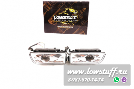 BMW E36 1992-1998, BMW E36 M3 Противотуманные фары птф прозрачные с линзами LOWSTUFF FGLBME36LENSMCLEAR