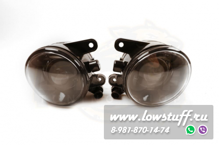 Противотуманные фары VW Golf 5 2003-2008 птф прозрачные с линзами LOWSTUFF FGLVWG5CLEARLENSM