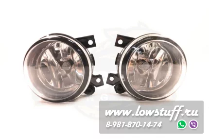 VW Amarok, Golf 5 GTI, Jetta 5, Scirocco противотуманные фары птф прозрачные LOWSTUFF FGLVWG5GTICLEAR