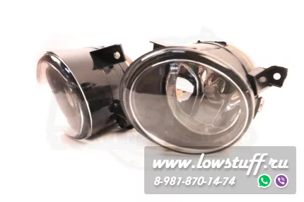 VW Amarok, Golf 5 GTI, Jetta 5, Scirocco противотуманные фары птф прозрачные LOWSTUFF FGLVWG5GTICLEAR