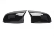 Крышки зеркал BMW X3 F25, X4 F26 2014- черный глянец М стиль