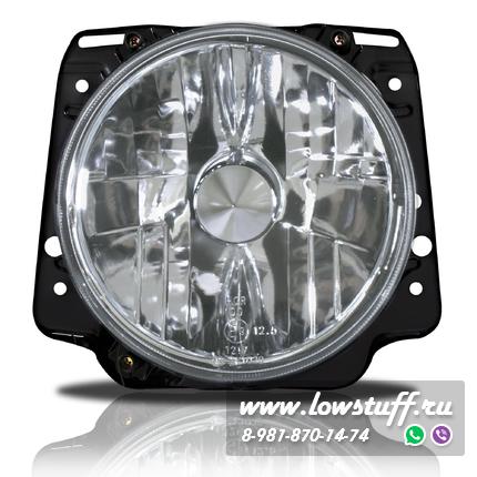 VW Golf 2 Фары головного света прозрачные хром Jom 191941753BCL