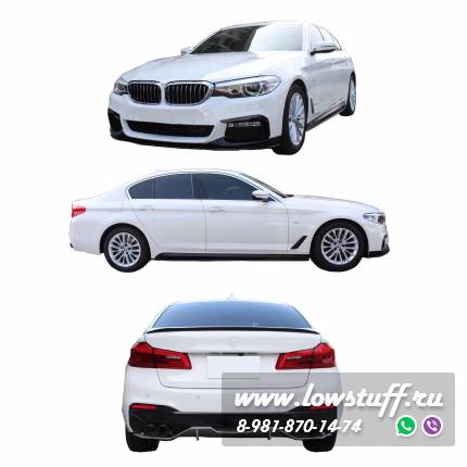 BMW 5 Series G30 2017- Мпакет бампера + пороги JOM 5111310JOM