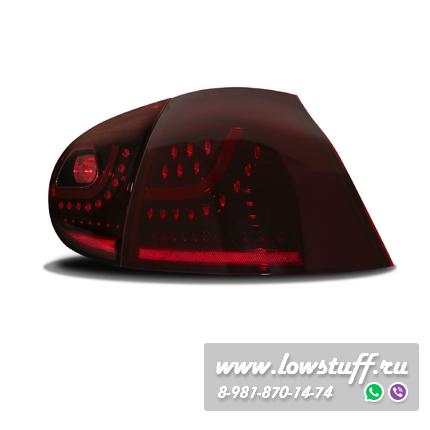 VW Golf 5  задние LED фонари красные  JOM 82929