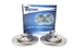 Тормозные диски 247 mm x 10 mm перфорированные с насечками Citroen Visa TA-TECHNIX EVOBS1002P