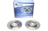 Тормозные диски 236mm x 10mm перфорированные с насечками Opel Kadett D,E TA-TECHNIX EVOBS1008P