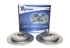 Тормозные диски 259 mm x 9,8 mm перфорированные с насечками Mini R50 R53 TA-TECHNIX EVOBS1403P
