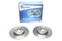 Тормозные диски 256mm x 10,85mm перфорированные с насечками Opel Astra F TA-TECHNIX EVOBS1482P