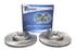 Тормозные диски 300 mm x 26 mm перфорированные с насечками Seat Alhambra TA-TECHNIX EVOBS20049P