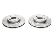 Тормозные диски 300mm x 28mm перфорированные с насечками Mercedes VitoTA-TECHNIX EVOBS20155P