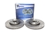 Тормозные диски 308 mm x 29,5 mm перфорированные с насечками VW Touareg TA-TECHNIX EVOBS20168P