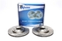 Тормозные диски 247 mm x 20,5 mm перфорированные с насечками Citroen Saxo TA-TECHNIX EVOBS2024P