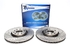 Тормозные диски 314 mm x 28 mm перфорированные с насечками Opel Signum TA-TECHNIX EVOBS20273P