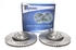 Тормозные диски 288 mm x 25 mm перфорированные с насечками Skoda Superb 3U TA-TECHNIX EVOBS20363P