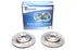 Тормозные диски 240,5mm x 20mm перфорированные с насечками Fiat Panda TA-TECHNIX EVOBS20393P