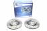 Тормозные диски 257mm x 22mm перфорированные с насечками Opel Adam TA-TECHNIX EVOBS20425P