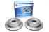 Тормозные диски 303mm x 20mm перфорированные с насечками Opel Antara TA-TECHNIX EVOBS20770P