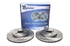 Тормозные диски 280 mm x 22 mm перфорированные с насечками Mini Clubman R55 Cooper TA-TECHNIX EVOBS20855P