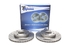Тормозные диски 257 mm x 22 mm перфорированные с насечками Nissan Primera Traveller WP10 TA-TECHNIX EVOBS2133P