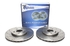 Тормозные диски 300 mm x 28 mm перфорированные с насечками Mercedes-Benz SLK R171 TA-TECHNIX EVOBS2474P
