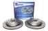 Тормозные диски 298 mm x 20 mm перфорированные с насечками BMW 5er E39 TA-TECHNIX EVOBS2497P