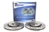 Тормозные диски 266 mm x 22 mm перфорированные с насечками Peugeot 206 TA-TECHNIX EVOBS2770P