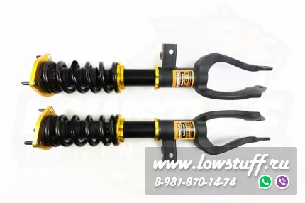 BMW F10 F01 F06 xdrive Винтовая подвеска койловеры с регулировкой высоты и жесткости LOWSTUFF EVO-III LSCSBM313