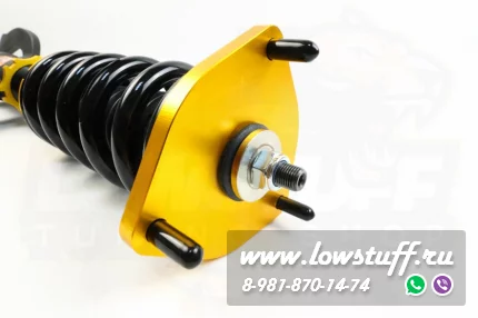 BMW F10 F01 F06 xdrive Винтовая подвеска койловеры с регулировкой высоты и жесткости LOWSTUFF EVO-III LSCSBM313