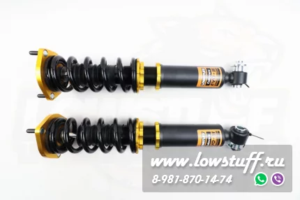 BMW F10 F01 F06 xdrive Винтовая подвеска койловеры с регулировкой высоты и жесткости LOWSTUFF EVO-III LSCSBM313