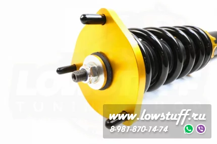 BMW F10 F01 F06 xdrive Винтовая подвеска койловеры с регулировкой высоты и жесткости LOWSTUFF EVO-III LSCSBM313