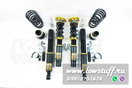 MAZDA 3 BK Ford focus 2 Volvo c30 Винтовая подвеска фултап LOWSTUFF EVO-III LSCSFO023