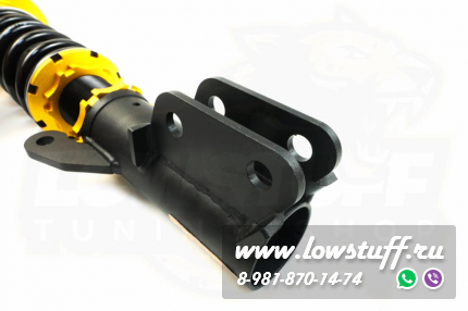 Kia Ceed ED 2007-2012 Винтовая подвеска фултап койловеры с регулировкой высоты и жесткости LOWSTUFF EVO-III LSCSHY133