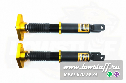 Kia Ceed ED 2007-2012 Винтовая подвеска фултап койловеры с регулировкой высоты и жесткости LOWSTUFF EVO-III LSCSHY133