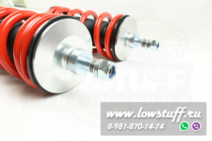 Toyota Corolla E12, E13 Runx Allex Fielder Matrix винтовая подвеска с регулировкой высоты и преднатяга LOWSTUFF EVO-II LSCSTO202