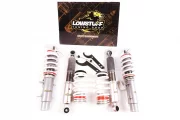 Audi A3 8L Quattro, TT 8N Quattro, VW Golf 4 4Motion, Bora 4Motion винтовая подвеска LOWSTUFF EVO-4 фултап койловеры с регулировкой высоты и жесткости LSCSVW214