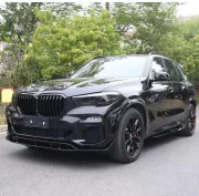 Обвес M Performance BMW X5 G05 Черный глянец губа, пороги, диффузор спойлера KITT