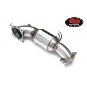 Downpipe Honda Civic 2.0 T Type R FKII 2014-2017 76, 1mm 310 hp with sports cat RM Motors 911102