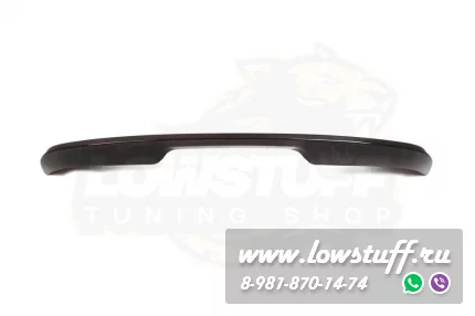 VW Golf 6 R look Спойлер крышки багажника черный глянцевый LOWSTUFF RDSCWG6R20GLBK