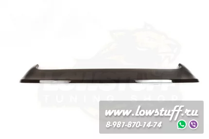 VW Golf 6 R look Спойлер крышки багажника черный глянцевый LOWSTUFF RDSCWG6R20GLBK